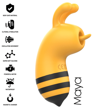 Stimolatore Clitorideo Ape Giallo - Vibrazioni Potenti e Silenziose